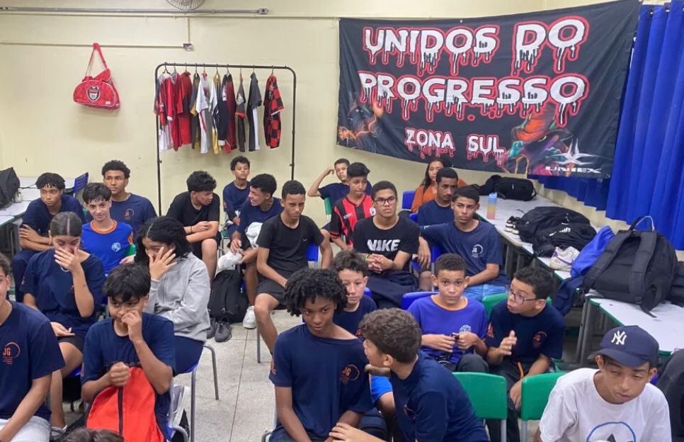 Unidos do Progresso leva o Futebol de Várzea às escolas com projeto social educativo