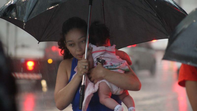 ” Dia das Mães  com chuva em São Paulo”