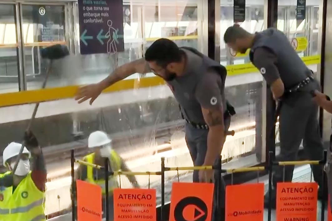 Tragédia no Metrô: Homem morre prensado entre trem e plataforma na Linha 5-Lilás