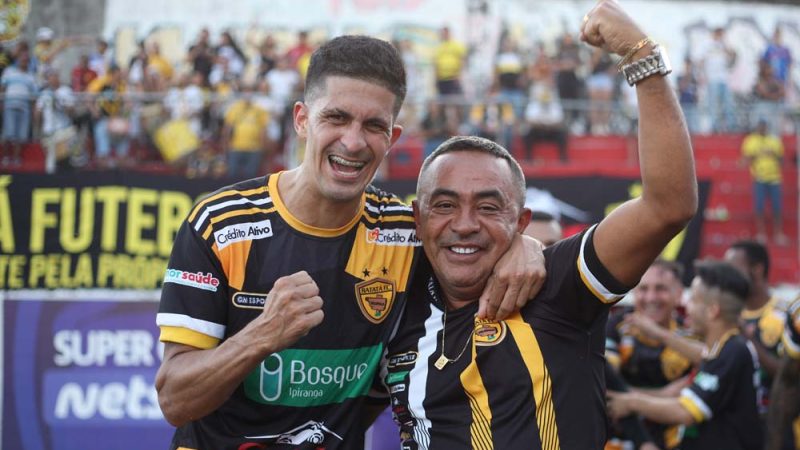 Ratatá vence o Maresia na Super Copa Pioneer com gol de Ganso e festa do presidente Jonas