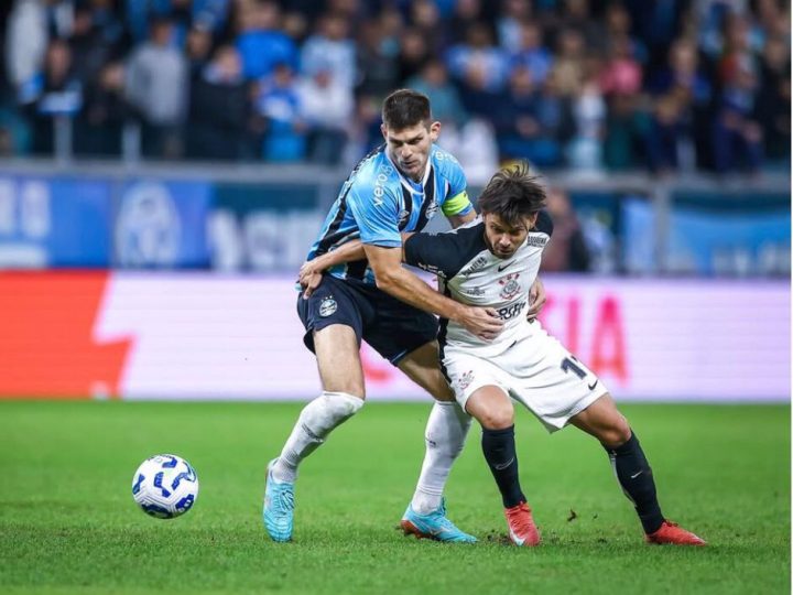 Grêmio e Corinthians empatam em jogo disputado pelo Brasileirão