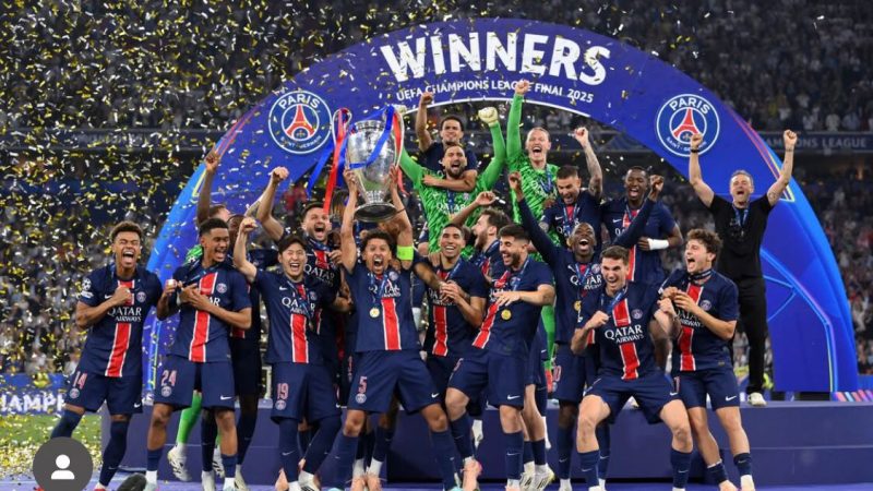 PSG conquista sua primeira Champions League com goleada histórica sobre a Inter